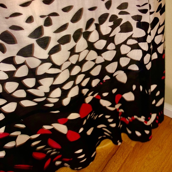 ANTHROPOLOGIE Twinkle by Wenlan Maxi Dress Silk Blend Size S - Picture 6 of 11